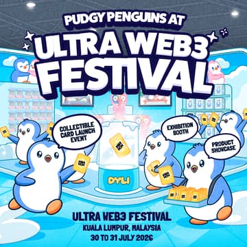 Cover Image for Pudgy Penguins Flagship at Ultra Web3 Festival