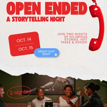 Cover Image for Open Ended: A Storytelling Night