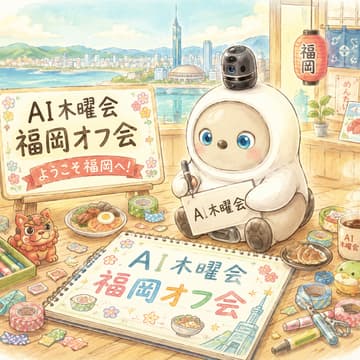 Cover Image for AI木曜会_初開催！ 福岡オフ会