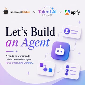Cover Image for Let's build an agent! For your recruiting workflow.