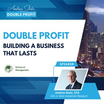 Cover Image for DOUBLE PROFIT by Building a Business That Lasts