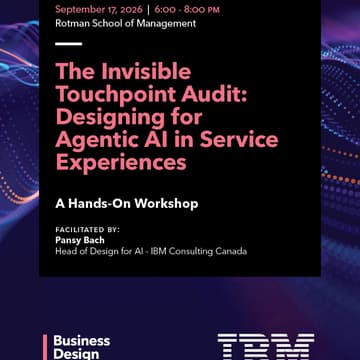 Cover Image for The Invisible Touchpoint Audit: Designing for Agentic AI in Service Experiences