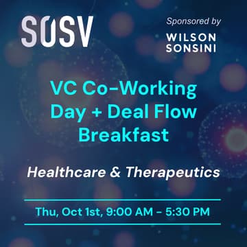 Cover Image for VC Co-Working Day | Healthcare & Therapeutics