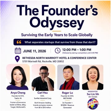 Cover Image for The Founder's Odyssey: Surviving the Early Years to Scale Globally + Startup Competition
