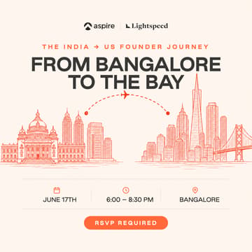 Cover Image for From Bangalore to the Bay: The India→US Founder Journey