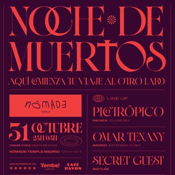 Cover Image for Noche de Muertos x Say No More