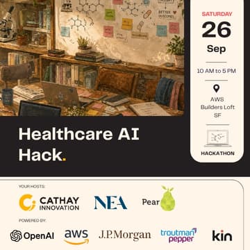 Cover Image for Healthcare AI Hackathon