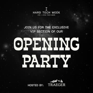 Cover Image for VIP Section: Hard Tech Week Opening Party