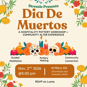 Cover Image for Dia de Muertos: A Celebration of Community, Culture & Care 🧡 for Hospitality Workers!