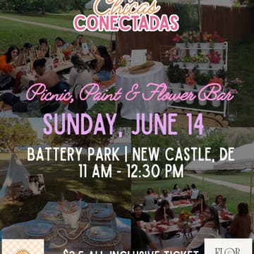 Cover Image for Picnic, Paint & Flower Bar 💐