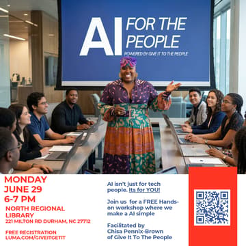 Cover Image for AI for the People: