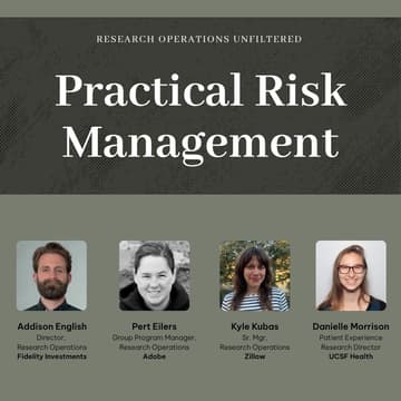Cover Image for ReOps Unfiltered: Practical Risk Management