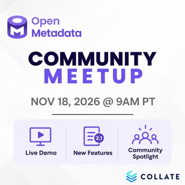 Cover Image for OpenMetadata Monthly Meetup: Community Spotlight