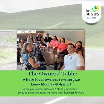 Cover Image for The Owners' Table (in person)