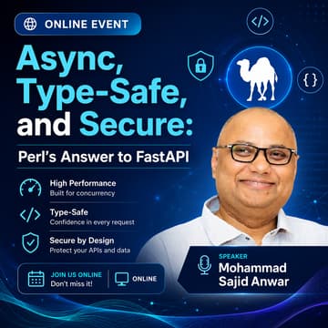 Cover Image for Async, Type-Safe, and Secure: Perl's Answer to FastAPI