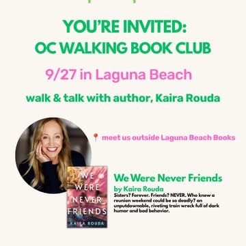 Cover Image for OC Walking Book Club with Kaira Rouda