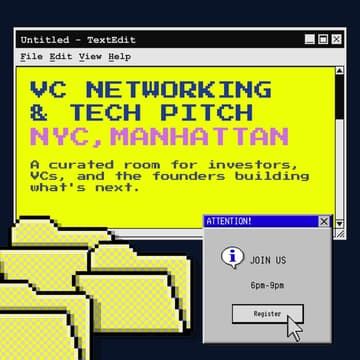Cover Image for VC Networking & Tech Pitch | NYC Manhattan