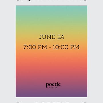 Cover Image for Sexy Queer Poetry Reading