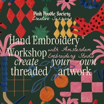 Cover Image for Amsterdam | Hand Embroidery Atelier with Amsterdam Embroidery Studio