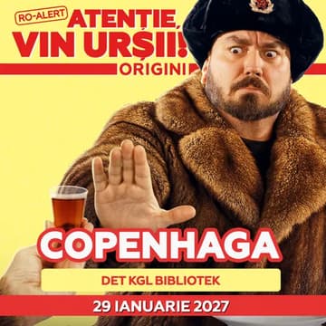 Cover Image for Stand-up Comedy cu Micutzu, Geo Adrian si George Dumitru - 'Atenție, vin urșii!' 🐻🎤