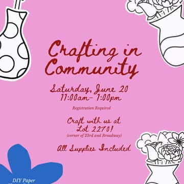 Cover Image for Crafting in Community