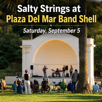 Cover Image for Concert at Plaza del Mar Band Shell - Salty Strings