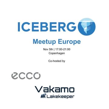 Cover Image for Apache Iceberg™ Europe Community Meetup - Copenhagen, Denmark