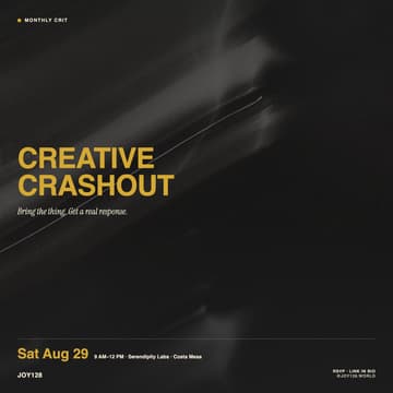 Cover Image for Creative Crashout with JOY128