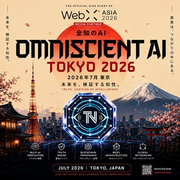 Cover Image for AI ECONOMIC FORUM, TOKYO 2026 ⟡ Truth Intelligence Summit — Official Side Event of WebX Asia 2026