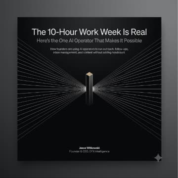 Cover Image for The 10-Hour Work Week Is Real. Here's the One AI Operator That Makes It Possible.