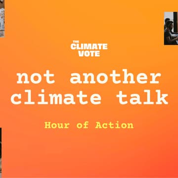 Cover Image for Climate Week Hour of Action