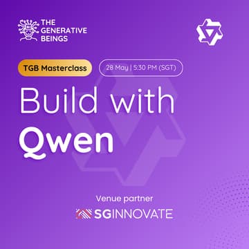 Cover Image for Build with Qwen | Session #3 | TGB Masterclass