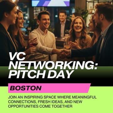 Cover Image for VC Networking: Pitch Day — Boston
