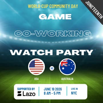 Cover Image for World Cup Community Day - US vs Australia