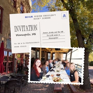 Cover Image for Hiring Shouldn't Suck™ Dinner in Partnership with Nava Benefits (Minneapolis - 9/10/26)
