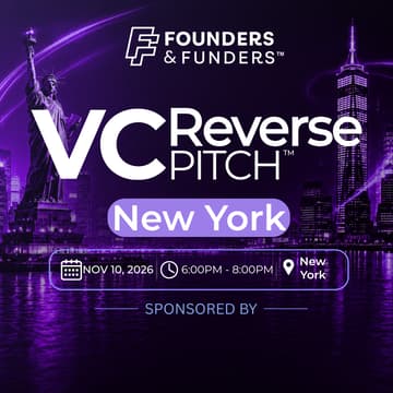 Cover Image for Founders & Funders: NYC VC Reverse Pitch