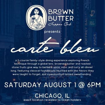 Cover Image for Carte Bleu: August 1 - Chicago, IL