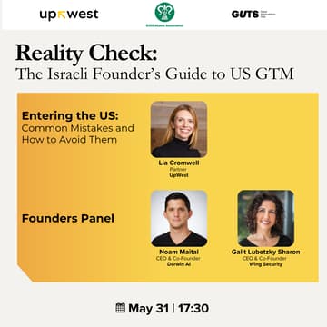 Cover Image for Reality Check: The Israeli Founder’s Guide to US GTM