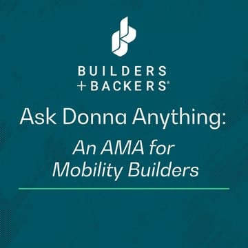 Cover Image for Ask Donna Anything: An AMA for Mobility Builders
