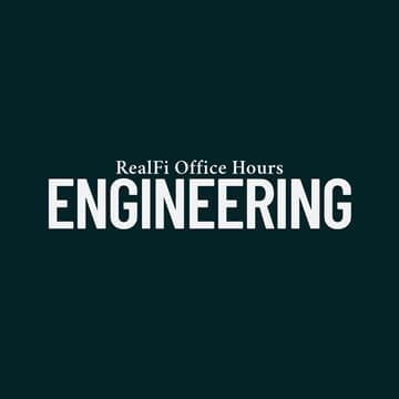 Cover Image for RealFi Office Hours #3: Engineering, with Jann and Nathan