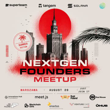 Cover Image for NextGen Founders Meetup Warszawa