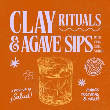 Cover Image for Clay Rituals & Agave Sips at Salud
