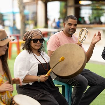Cover Image for Drum Circle at Wholistic Rebirth