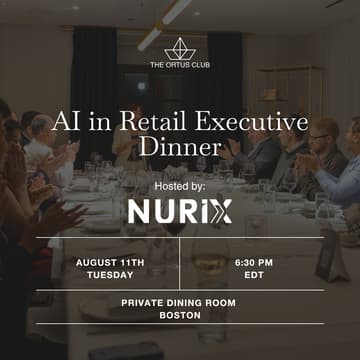 Cover Image for AI in Retail Executive Dinner