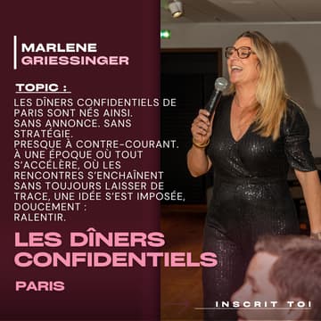 Cover Image for Les Dîners Confidentiels. Paris.