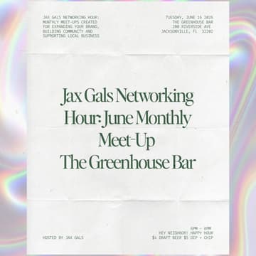 Cover Image for Jax Gals Networking Hour: June