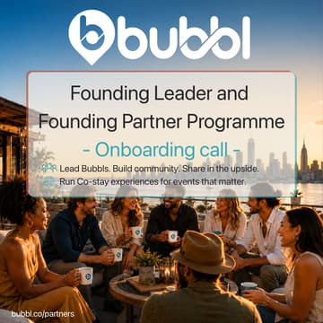 Cover Image for Bubbl Leaders and Partner Onboarding Session