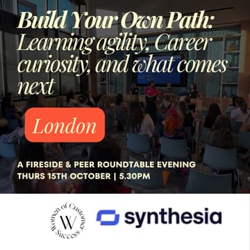 Cover Image for Women of Customer Success London x Synthesia: Build Your Own Path: learning agility, career curiosity, and what comes next