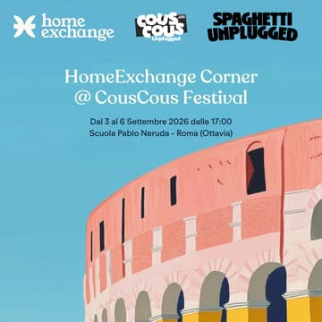 Cover Image for HomeExchange Corner @ CousCous Festival - Roma