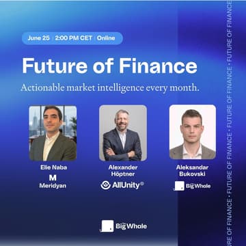 Cover Image for Future of Finance #3 - Online Event